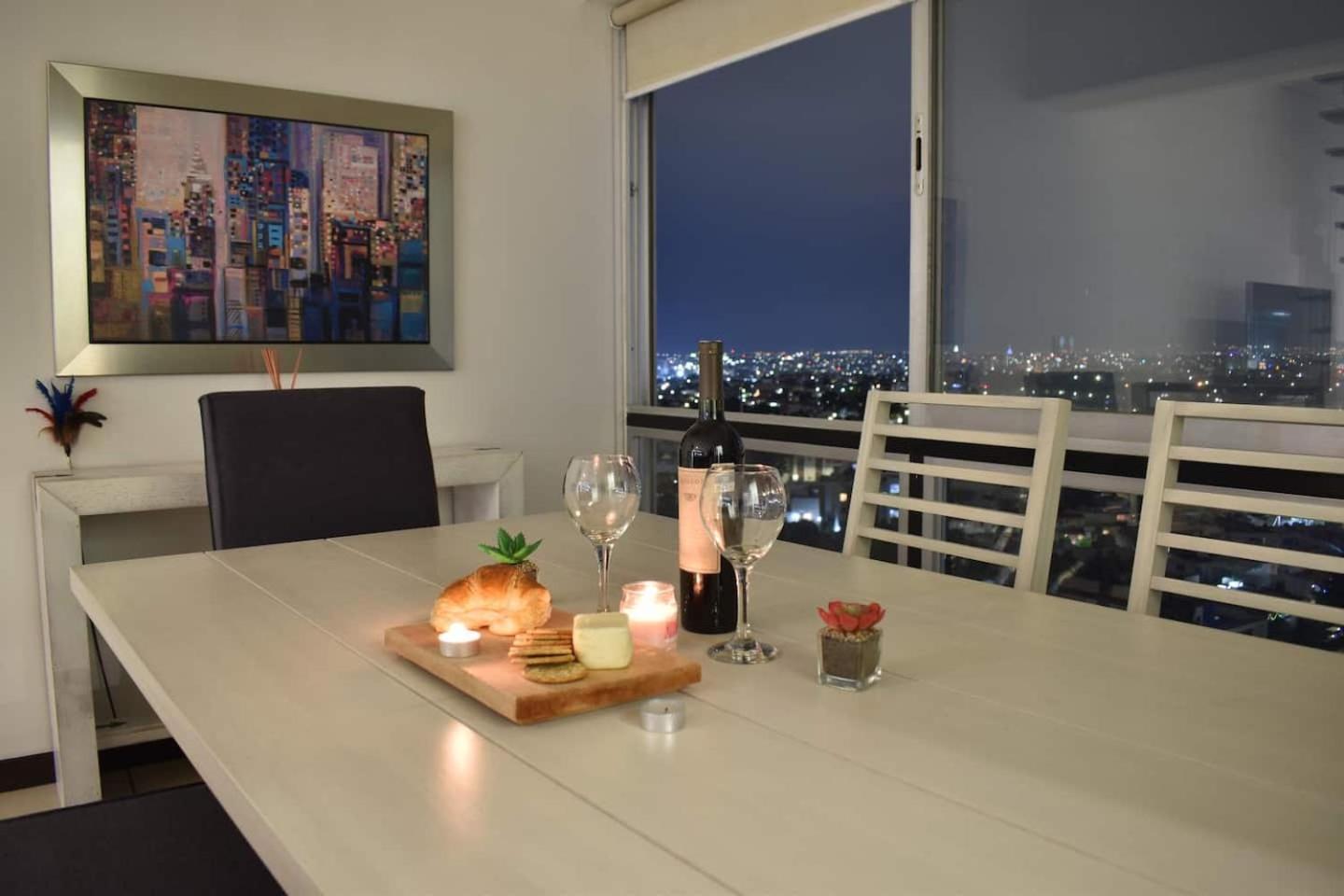 Penthouse Espectacular Vista Cd A.C. Wifi 300Mbps Apartment Guadalajara Exterior photo